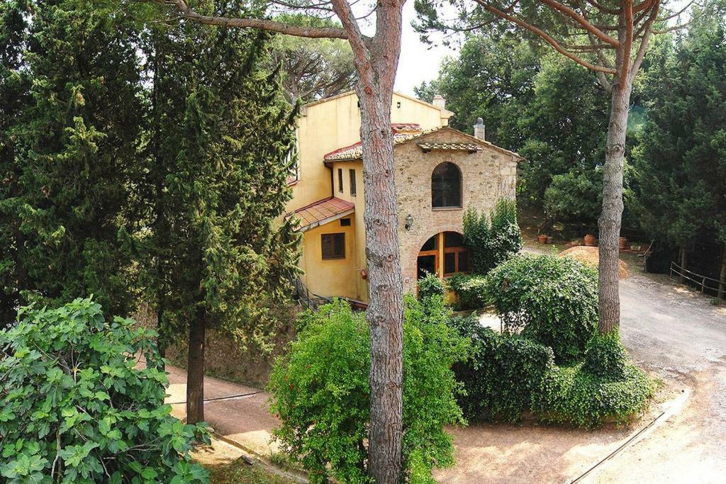 Stunning Country House Overlooking Tuscany Hills Lorenzana Buitenkant foto